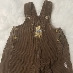 Pooh corduroy overalls 24 month